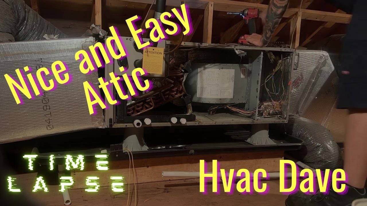 HVAC installation: easy air handler change out 😁👍