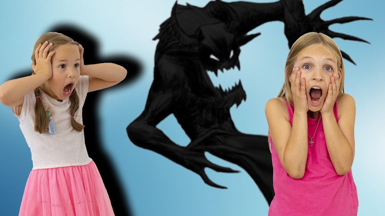 Amelia and Avelina shadow dance challenge
