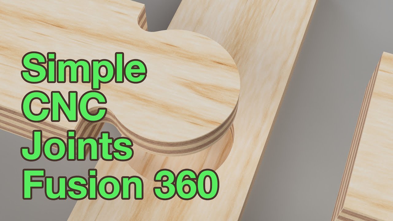 Простые ЧПУ-соединения в Fusion 360