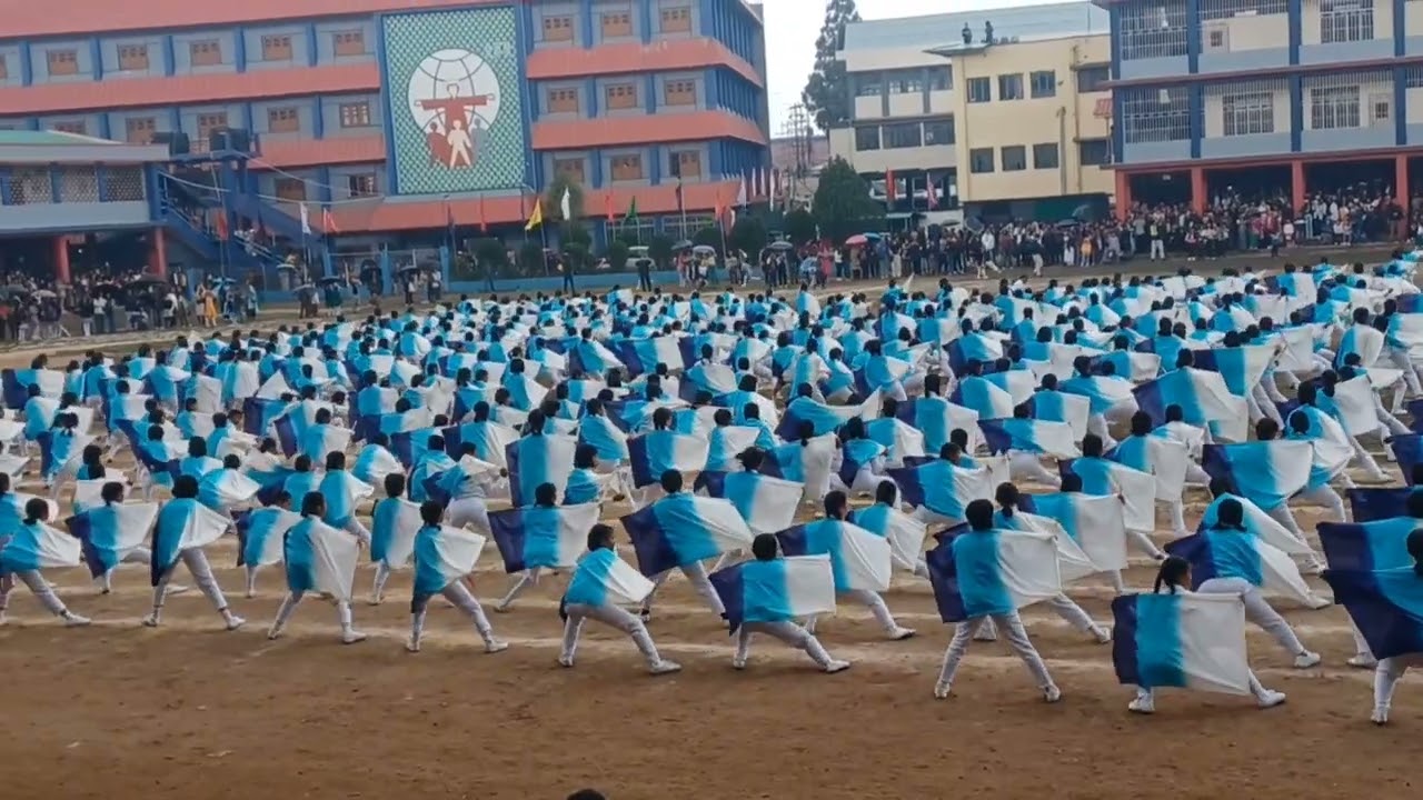 St Mary's Class 6 to 10 Drill Display Choreographed by Risaka Nancy Pyrbot
