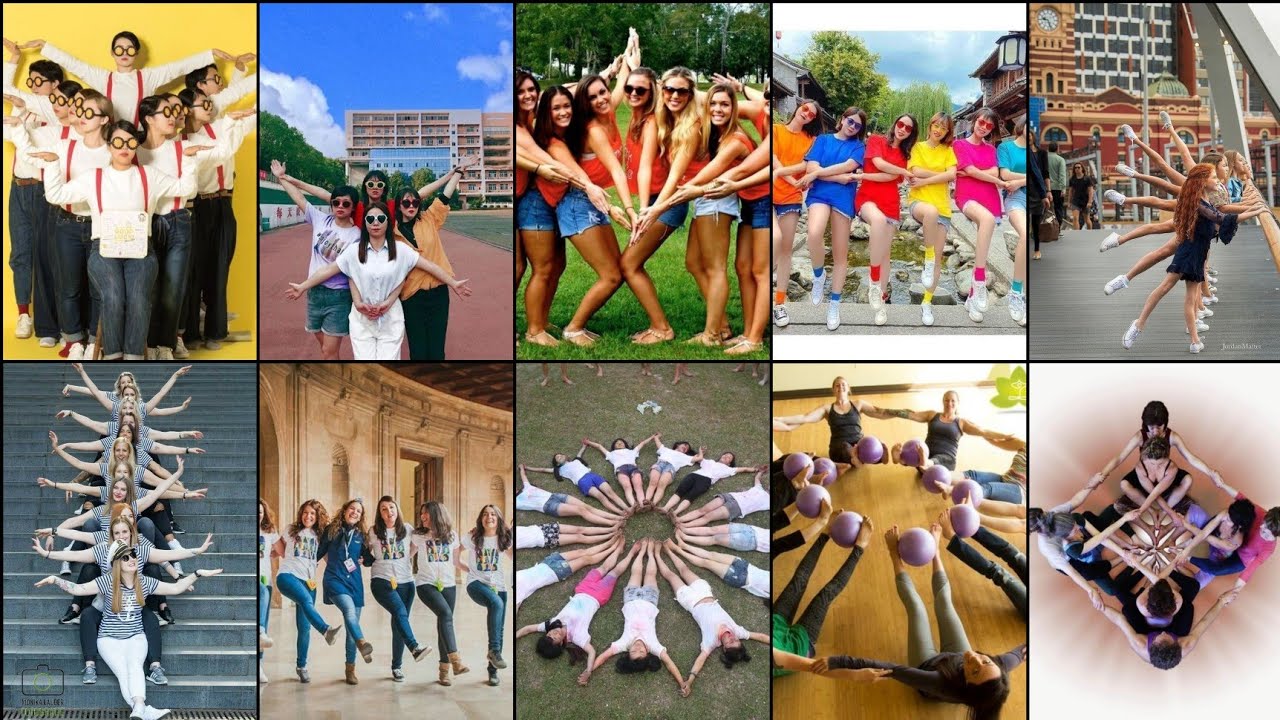 Group photo poses for Friendshipday ||Friendshipday Group photo poses||PhotoPoses for Friendshipday