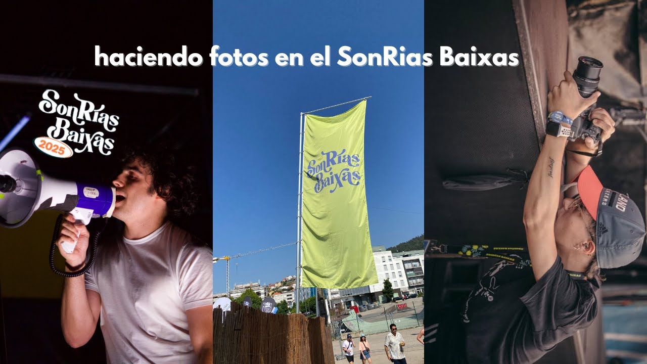 el día que fui fotógrafa en un festival