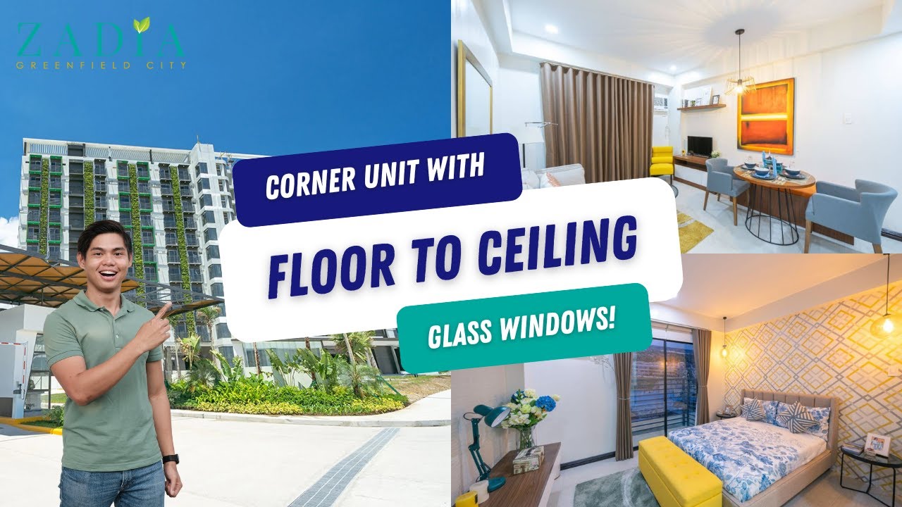 RFO 1-BEDROOM CORNER UNIT IN ZADIA| GREENFIELD CITY | SANTA ROSA CITY, LAGUNA