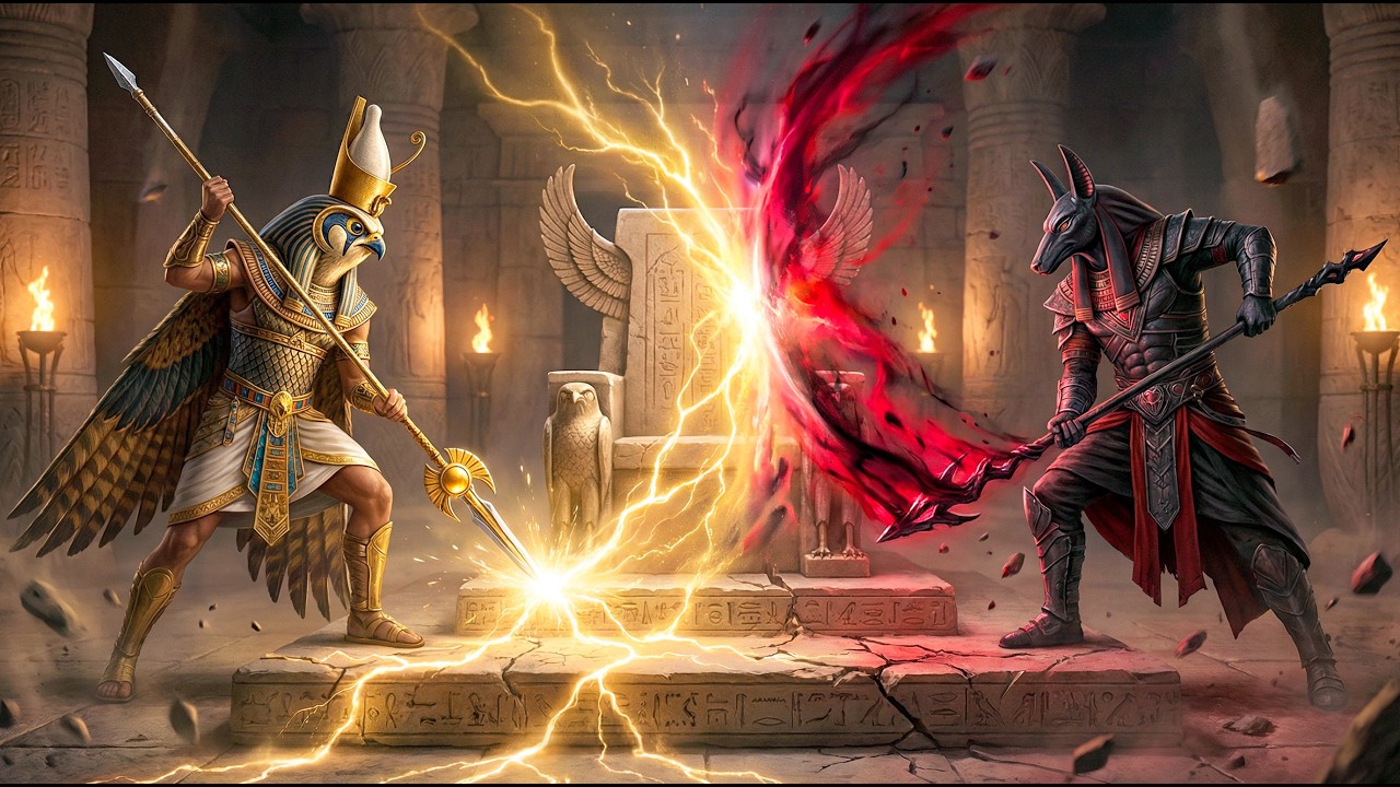 Horus vs Set &mdash; Ancient Egyptian Ritual Chant | Powerful Meditation, Deep Focus & Spiritual Energy
