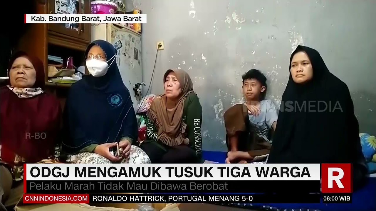 ODGJ Mengamuk Tusuk Tiga Warga | REDAKSI PAGI (13/10/21)