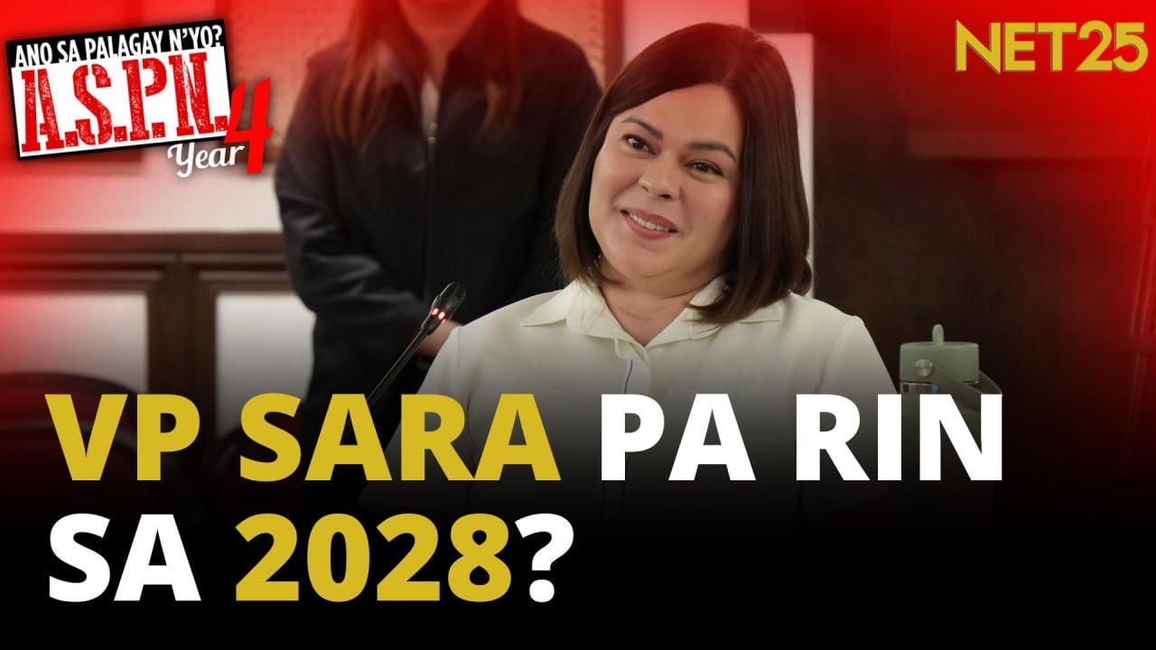VP Sara, nananatiling top contender sa 2028 presidential elections | ASPN