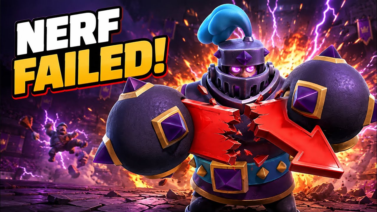 EVO MEGA KNIGHT ВСЕ ЕЩЕ СИЛЬНЫЙ ПОСЛЕ ОСЛАБЛЕНИЯ!