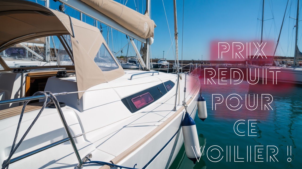 Découvre ce voilier de rêve avec 2 cabines et prix en baisse !