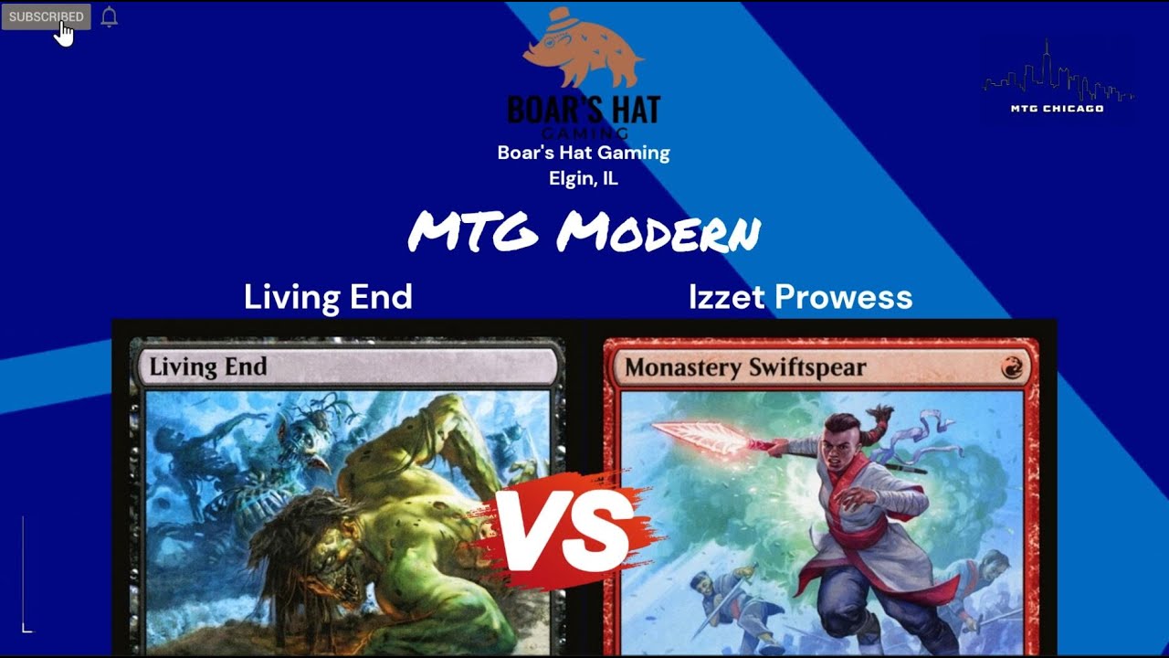 Living End VS Izzet Prowess [MTG Modern]