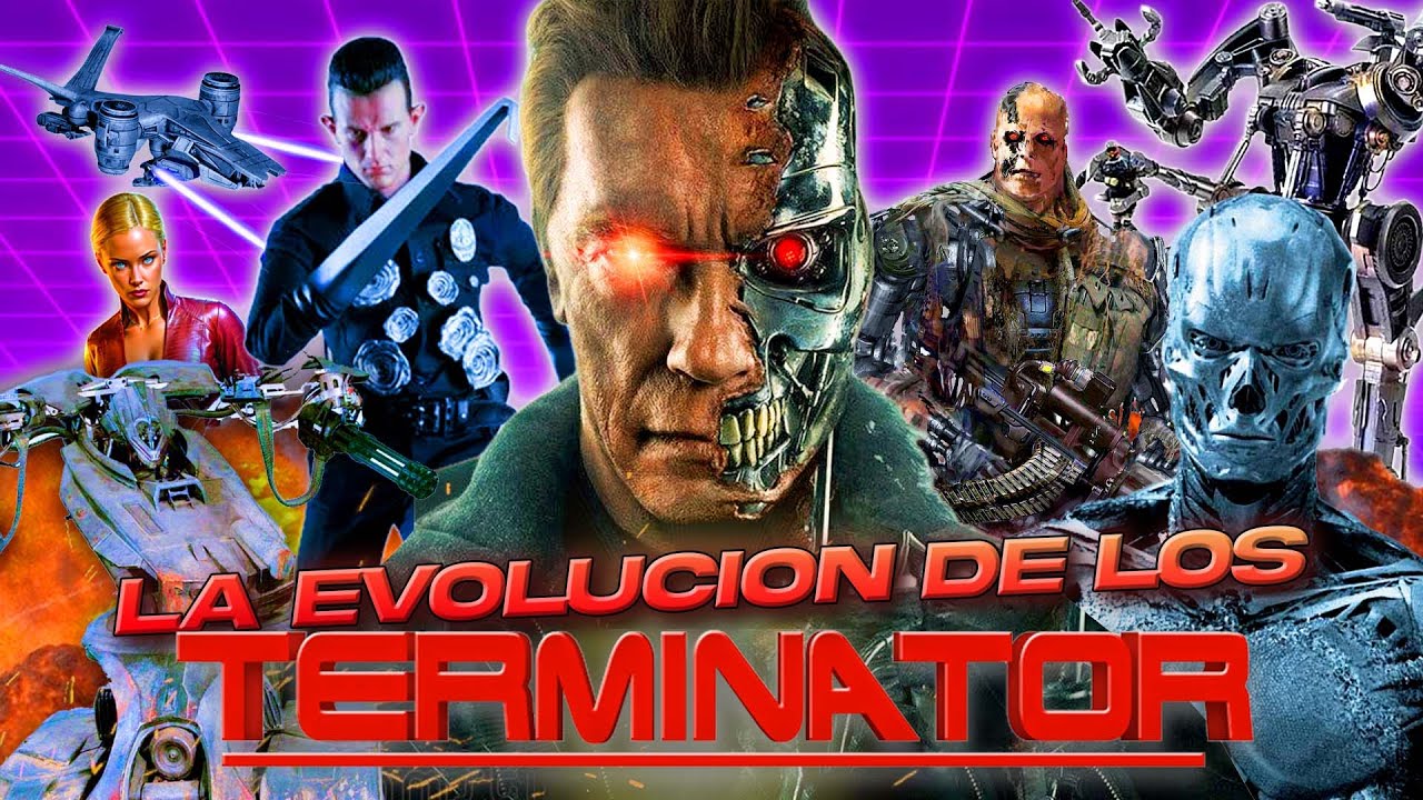TODOS los MODELOS de TERMINATOR bien EXPLICADOS en nivel de PODER 🦾