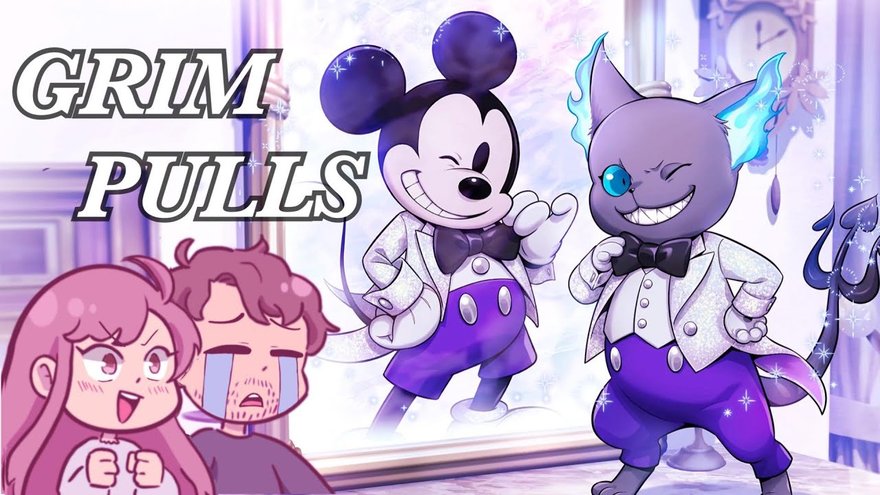 A GRIM SSR??? [Twisted Wonderland] Disney 100 Grim Platinum Jacket Gacha Pulls
