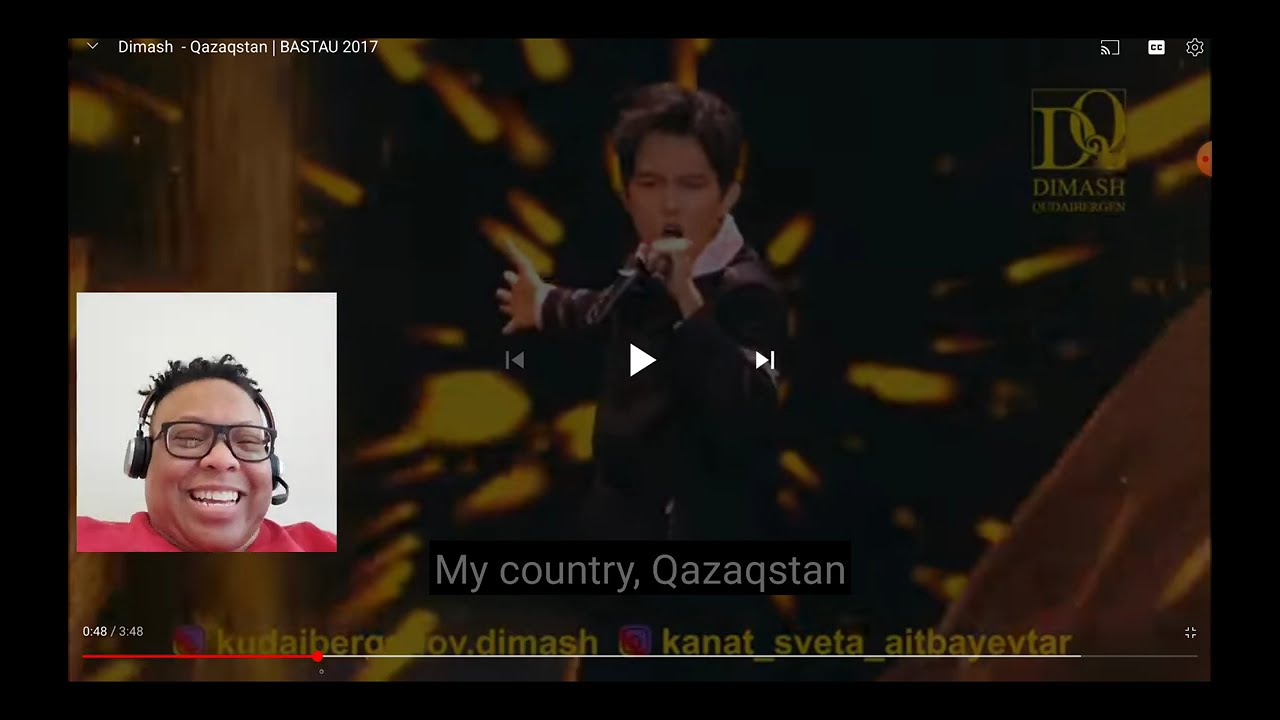 Reaction to Dimash 