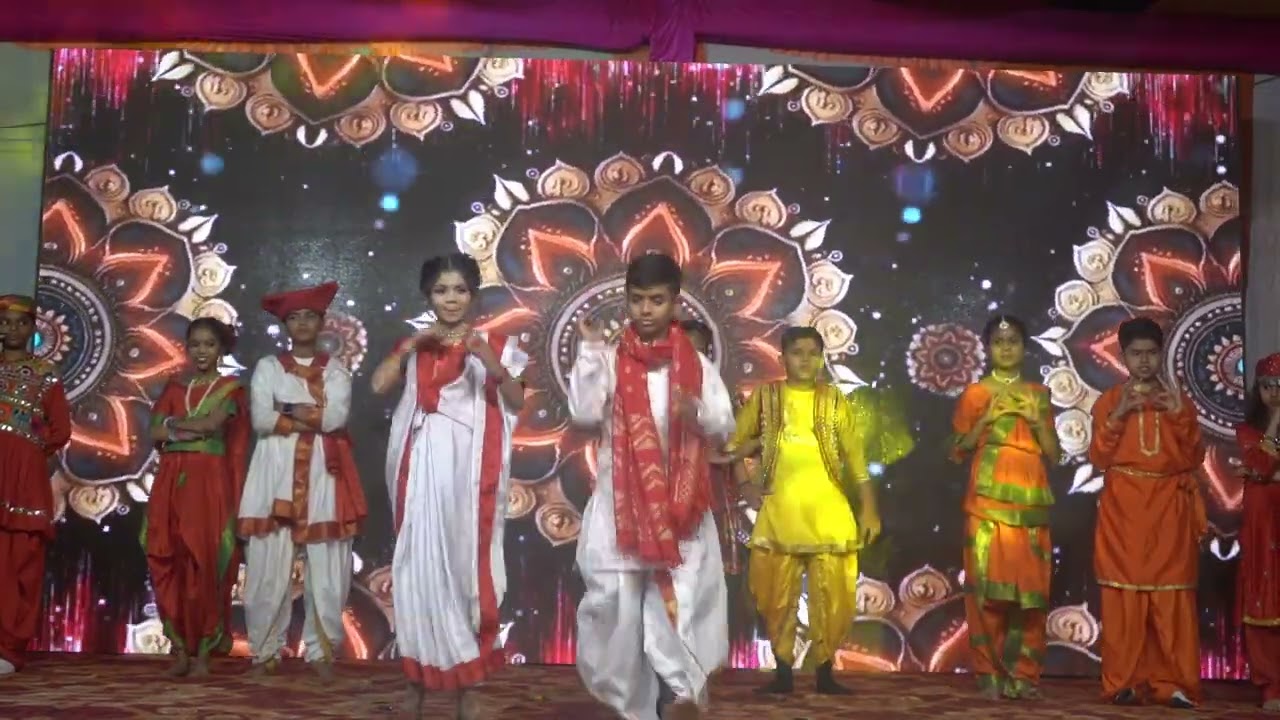Representation of various states of India by Wisdomers #gwis #annualdaycelebrations #school