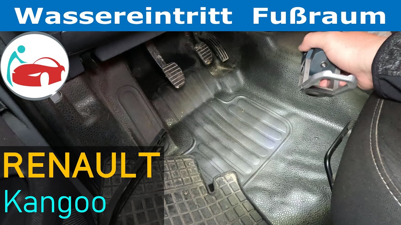 Feuchter Innenraum? Wassereintritt im Fußraum, in den Innenraum