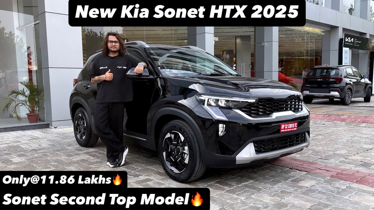 New Kia Sonet HTX 2025 | VFM SECOND TOP MODEL ONLY@11.86 LAKHS | Full review 😍🔥
