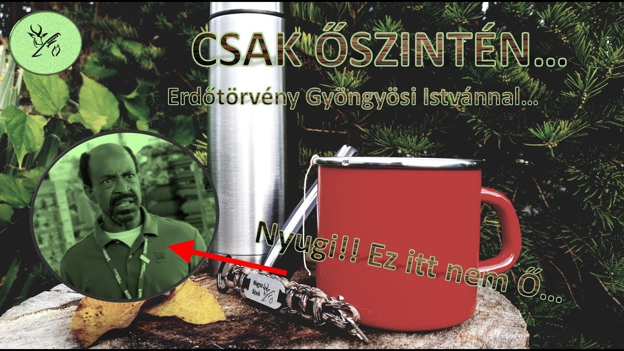Magyar Kések. Csak őszintén - az erdőtörvény! Beszélgetés Gyöngyösi Istvánnal!