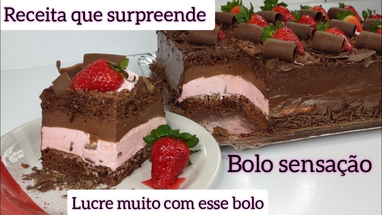 QUANDO FAÇO ESSA RECEITA NÃO SOBRA NADA/ BOLO SENSAÇÃO PARA VENDER MUITO /fácil e custo baixo