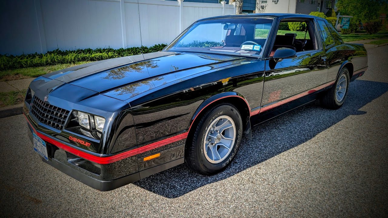 ONE Owner 1988 Chevrolet Monte Carlo SS For Sale~8,338 Miles~ALL Original Survivor~You Gotta C This🔥