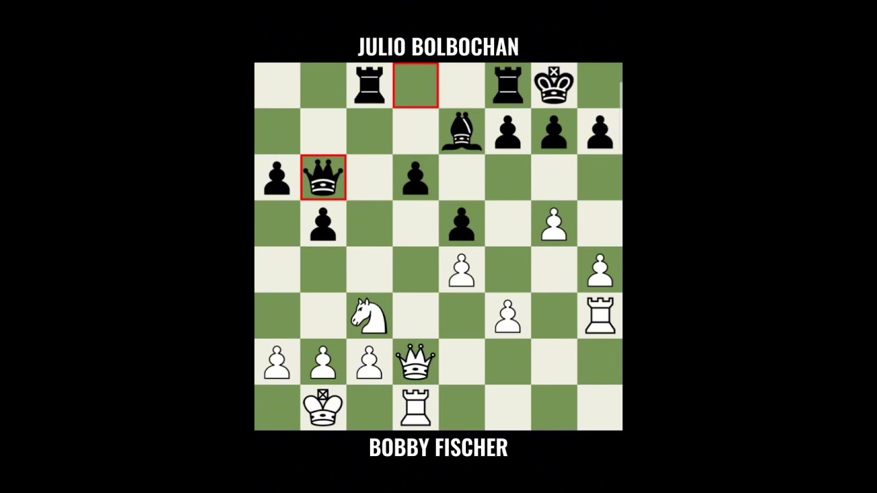Bobby Fischer vs Julio Bolbochan ◉ Stockholm Interzonal Tournament - Stockholm 1962