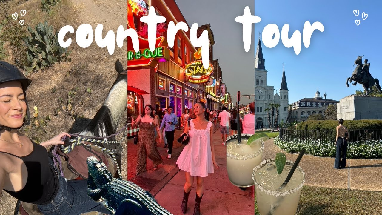 bella hadid era // TEXAS, NEW ORLEANS + NASHVILLE VLOG