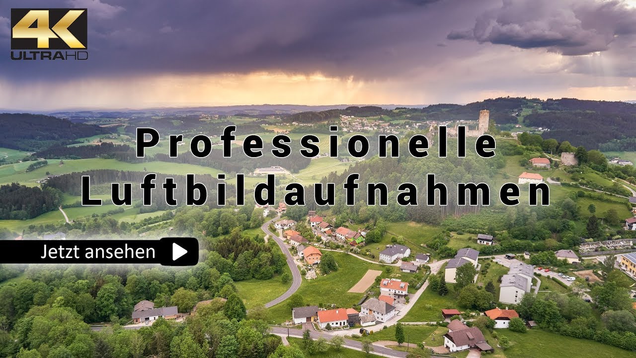 Luftbildaufnahmen vom Mühlviertel / Oberösterreich