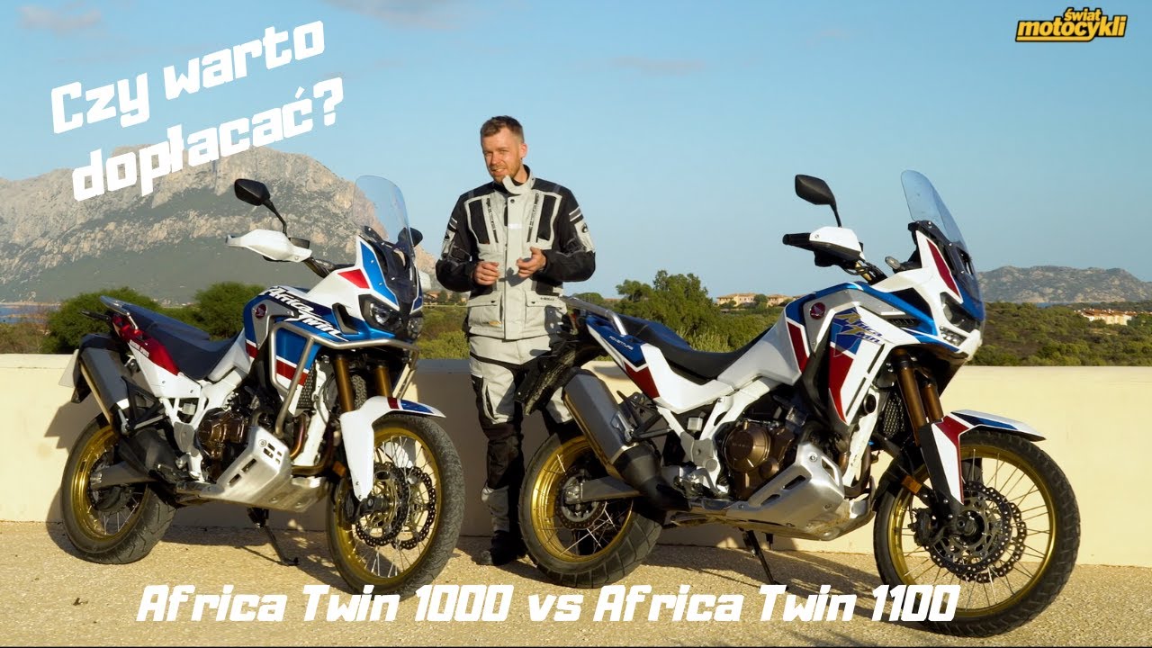 Honda Africa Twin CRF 1000 vs CRF 1100 - Kt&oacute;rą wybrać?