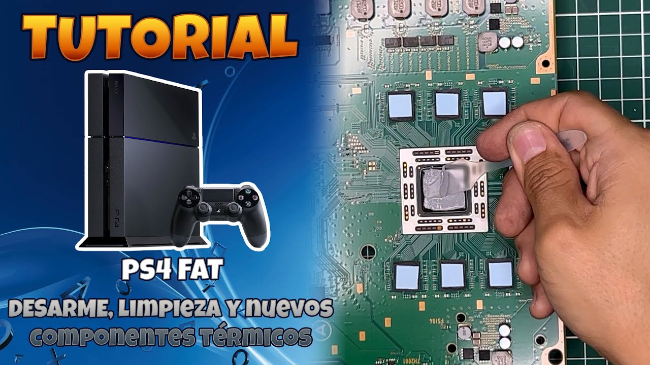 Abriendo y limpiando una PS4 FAT
