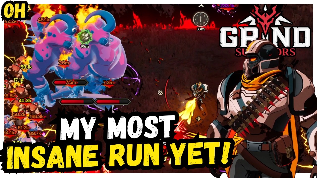 My Most INSANE Run Yet! Grind Survivors!