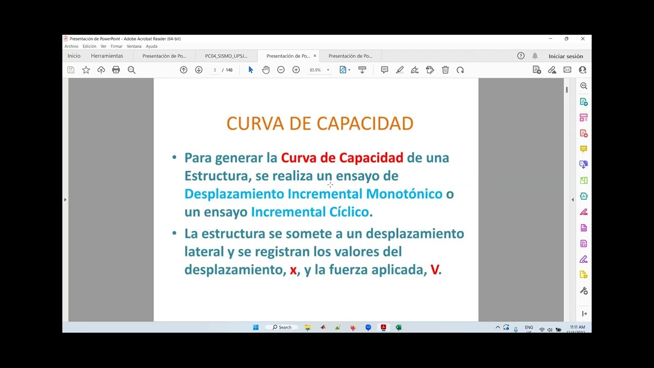 diseño sismico, comportamiento inelastico en estructuras