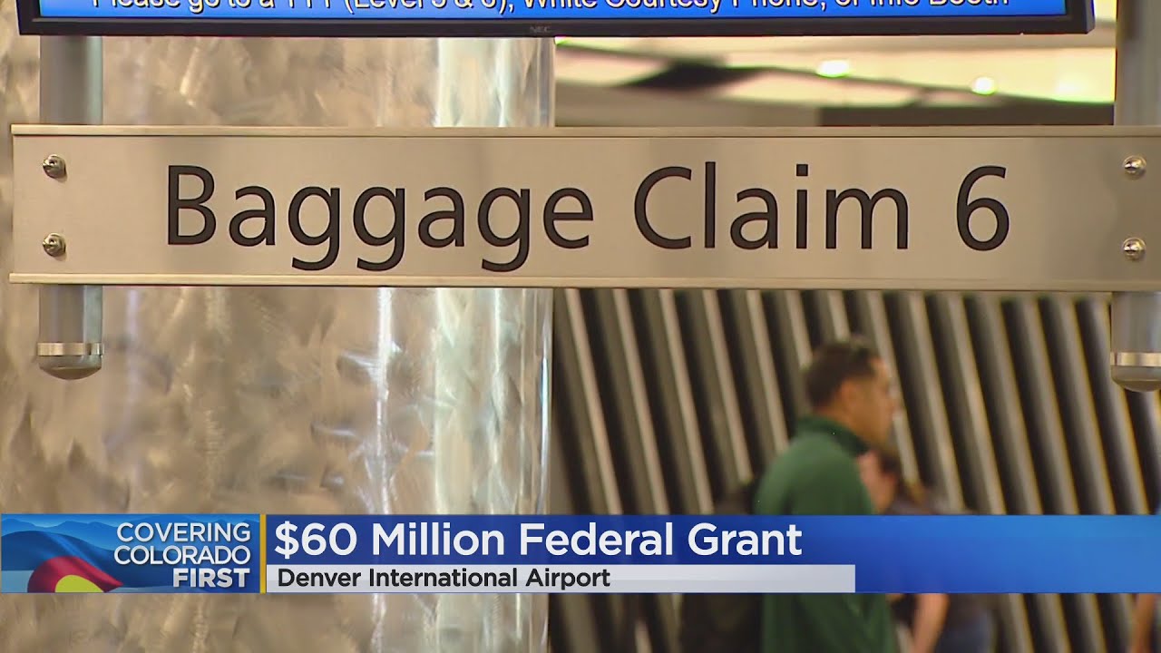 DIA receives $60 million to improve terminal, replace baggage handling system