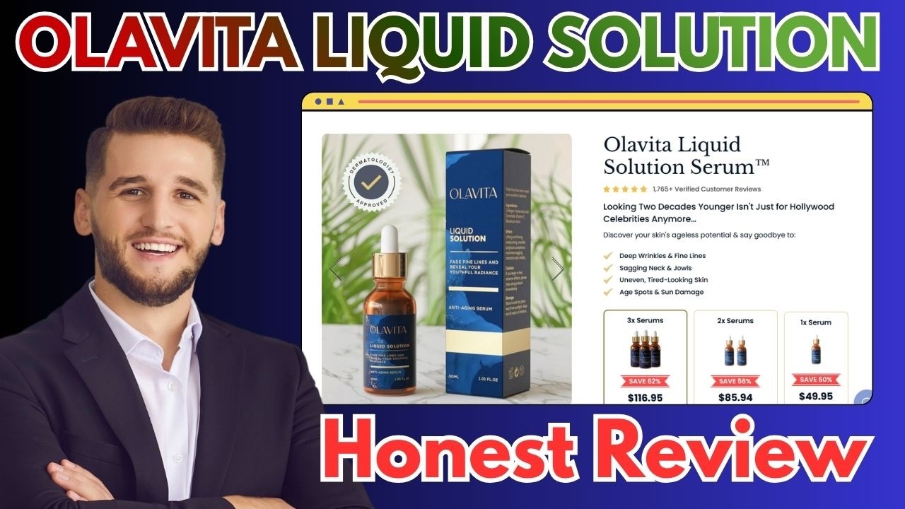 Olavita Liquid Solution Reviews: Is Does It Really Work?