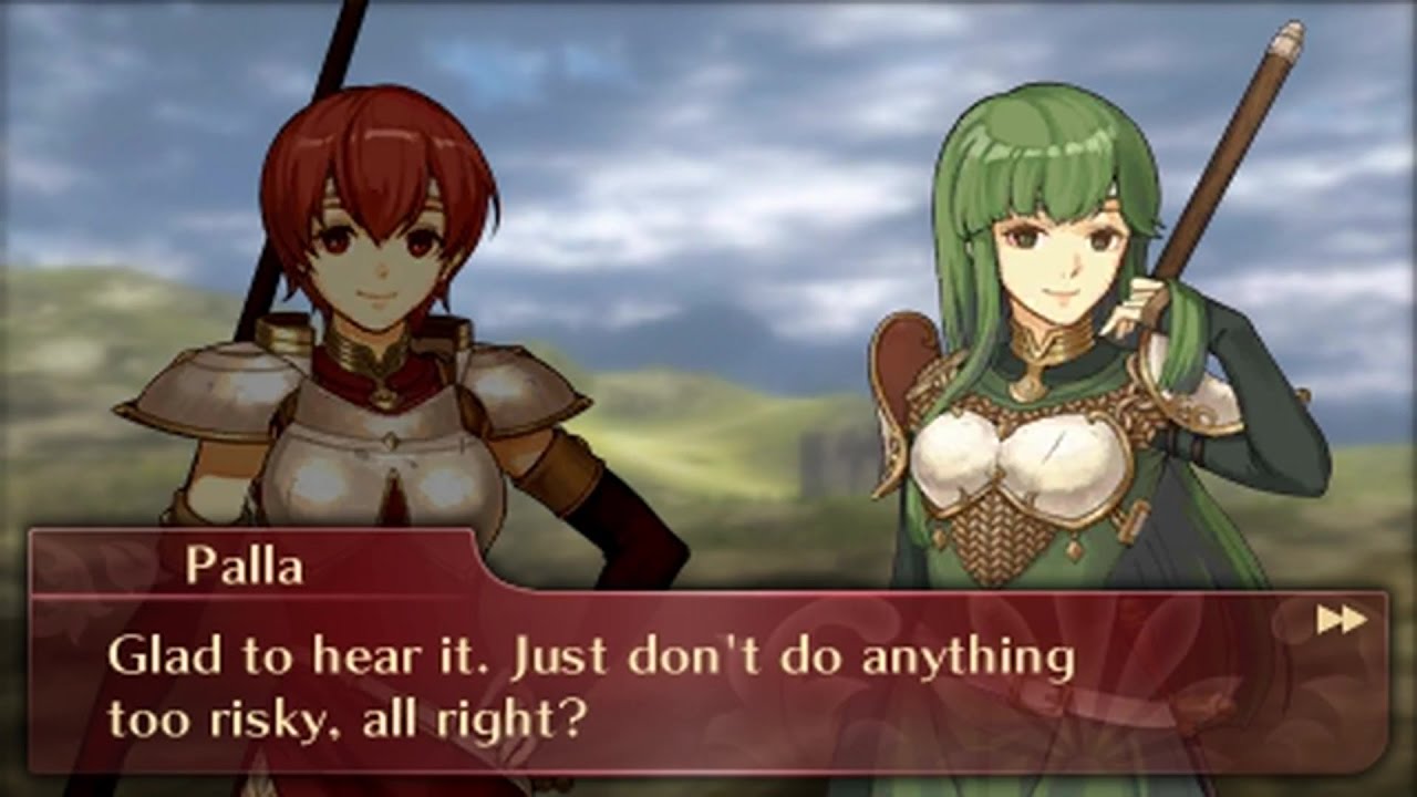 Fire Emblem Echoes: Shadows of Valentia - Est & Palla Support Conversations