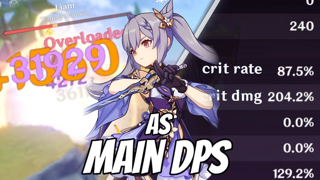I made Keqing a Main DPS in Genshin Impact