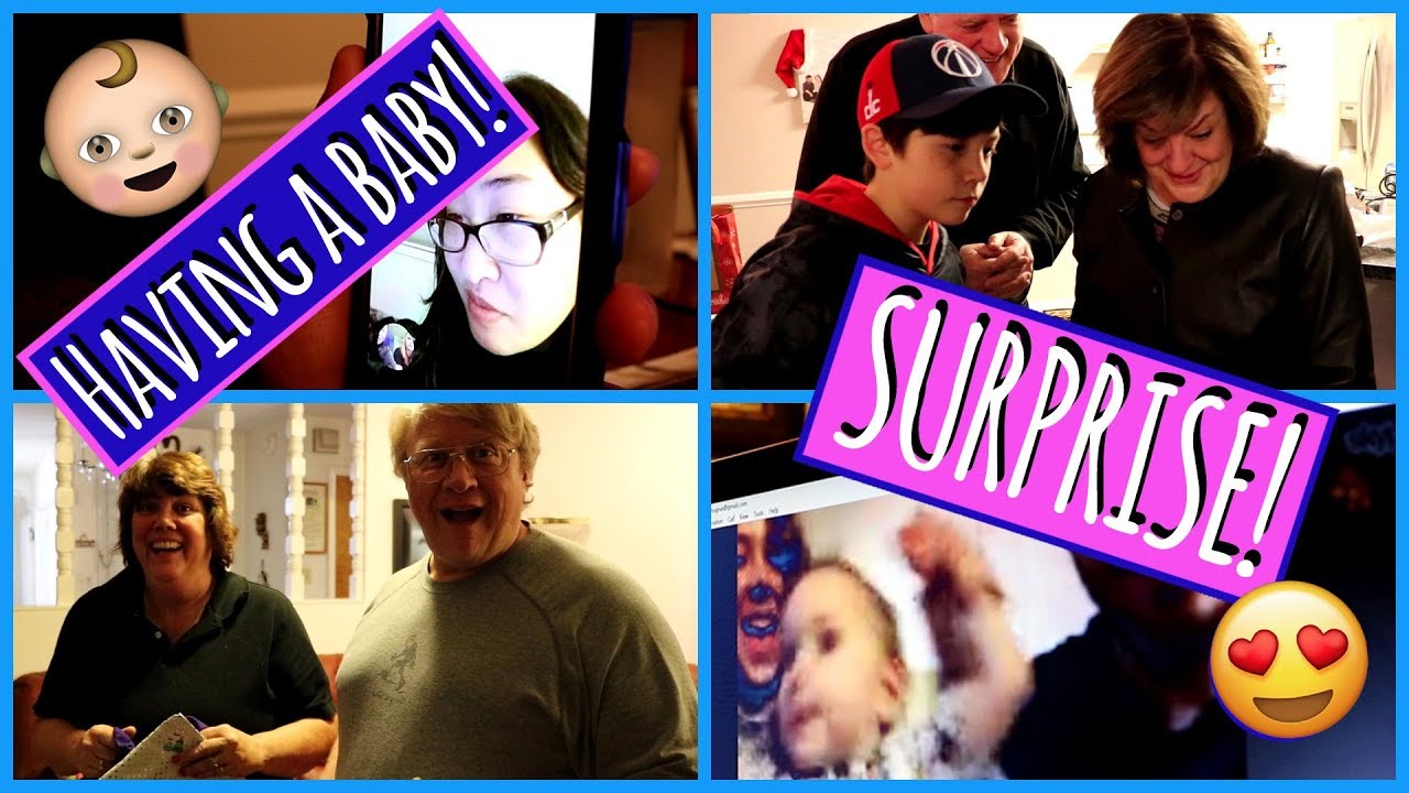 Surprise Pregnancy Reveal l To Family & Friends