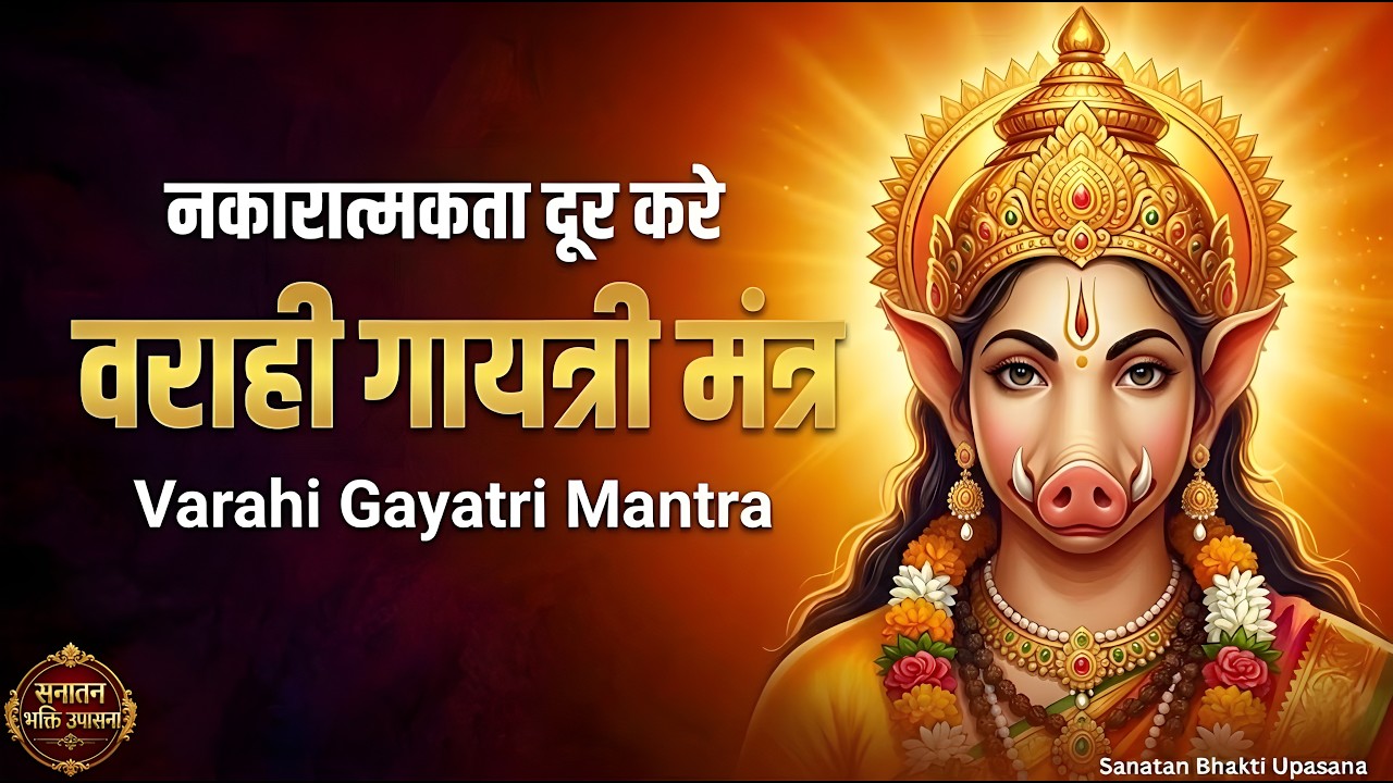 Gayatri Puja: Varahi Gayatri Mantra Jaap | शक्तिशाली साधना से भय नाश और रक्षा