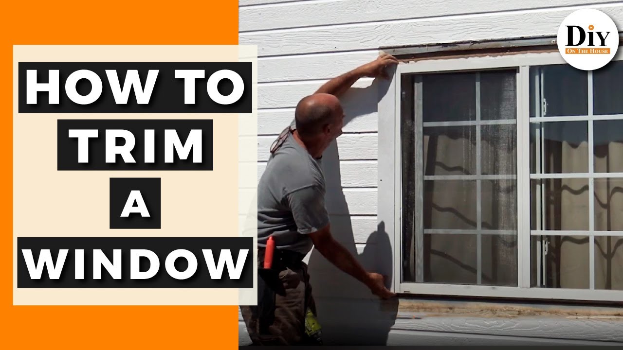 How to Put Trim on a Window - How to Exterior Trim a Window