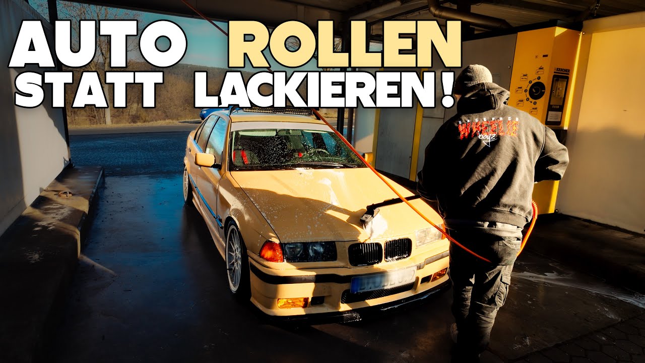 Auto Rollen statt Lackieren! - Das Ergebnis