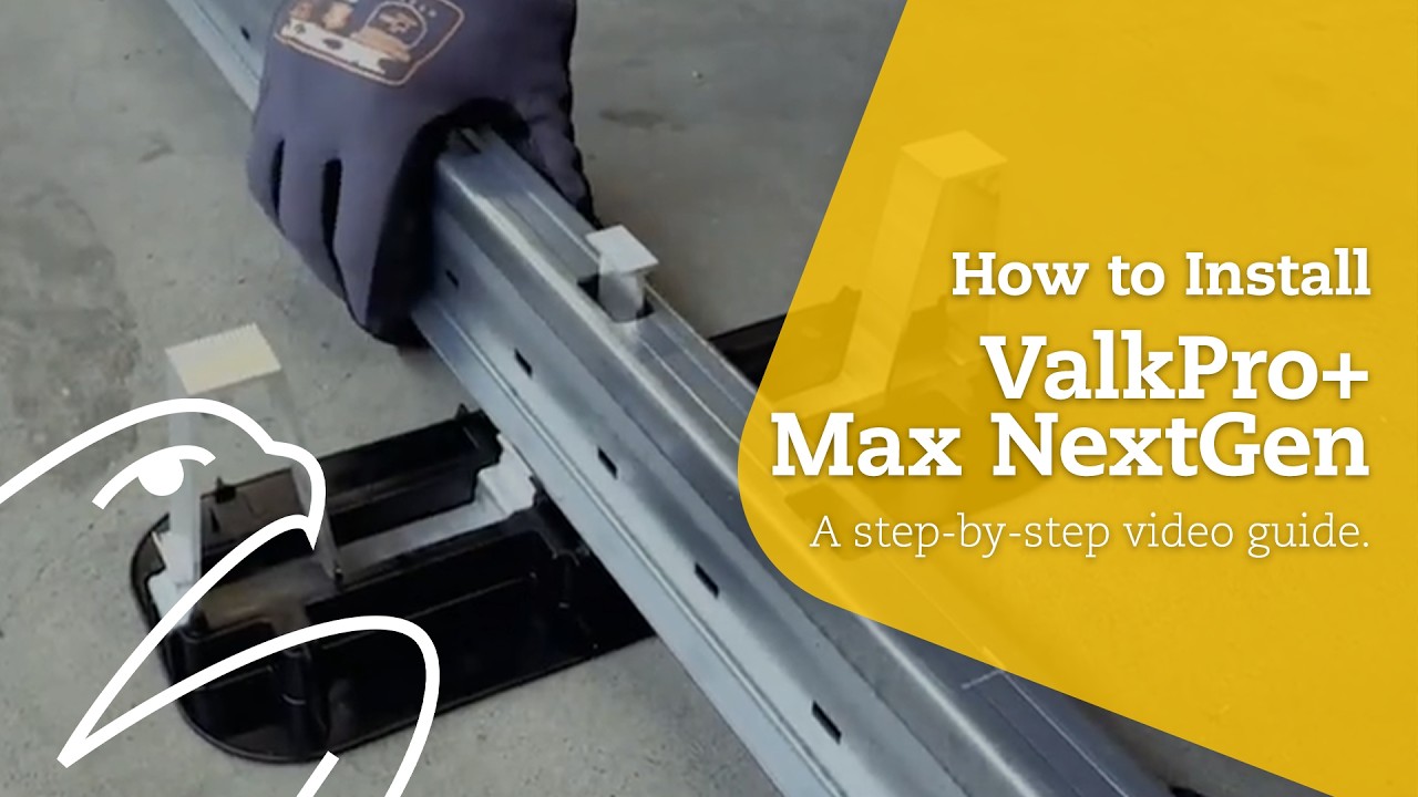 Installation video ValkPro+ Max NextGen | Mounting system for large solar panels