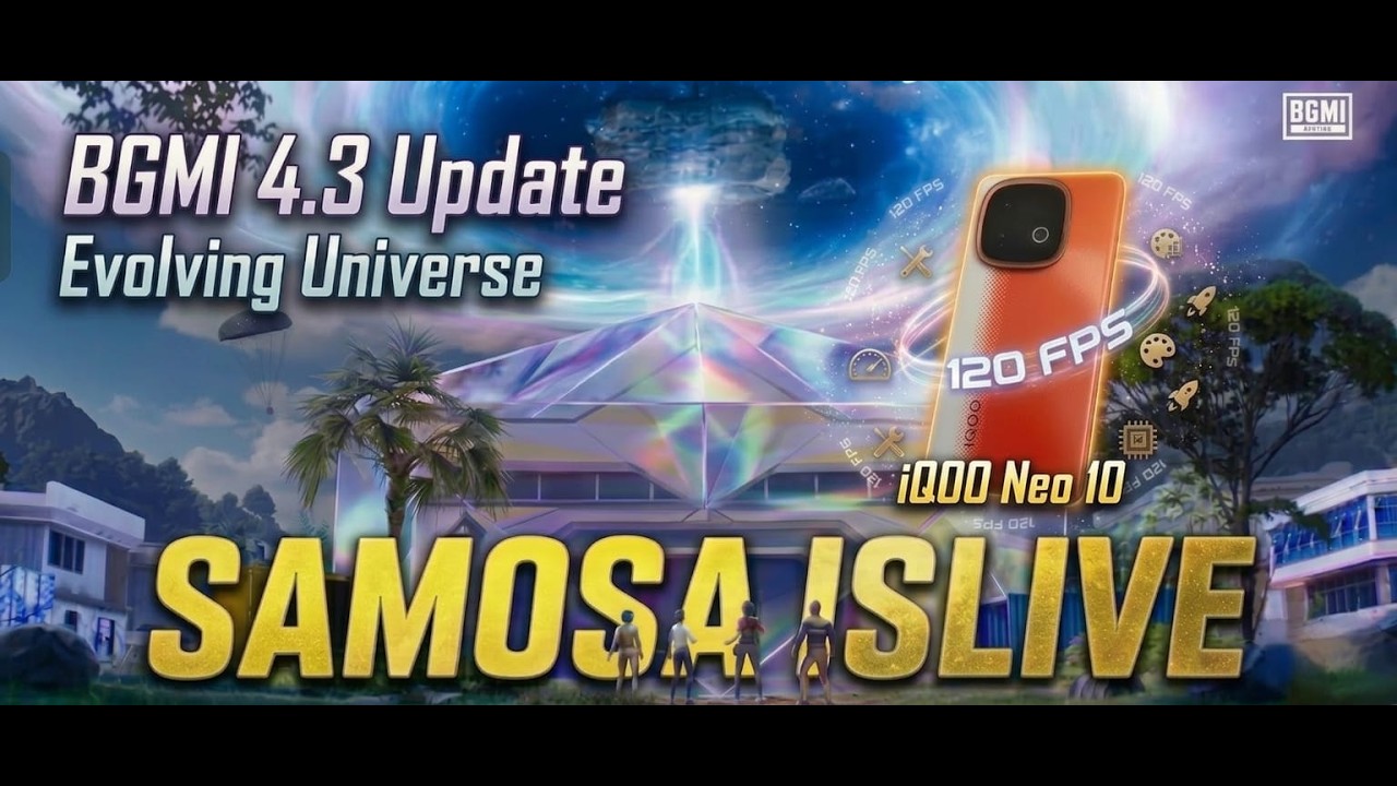 Iqoo neo 10 bgmi new 4.3 update road to 4k subscribers #bgmilivecustomroom #bgmilive #wowmode