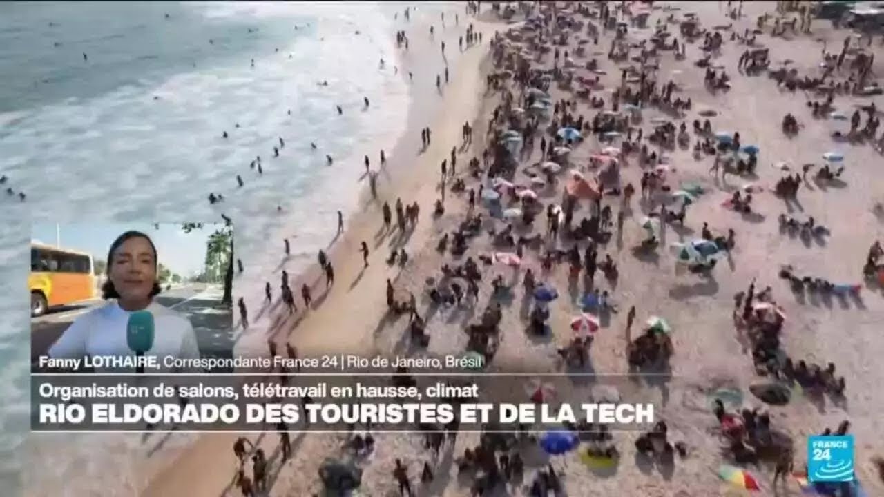 Brésil : Rio de Janeiro, eldorado des touristes et de la tech • FRANCE 24