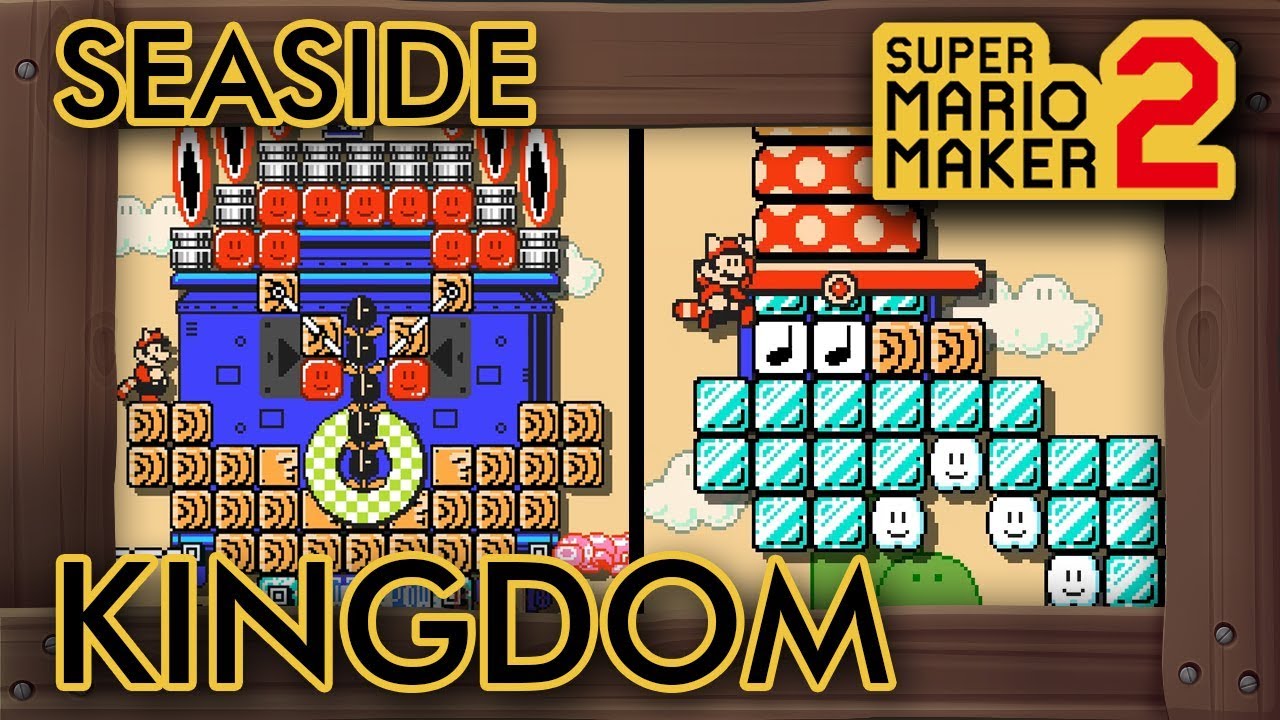 Super Mario Maker 2 - Odyssey: Seaside Kingdom