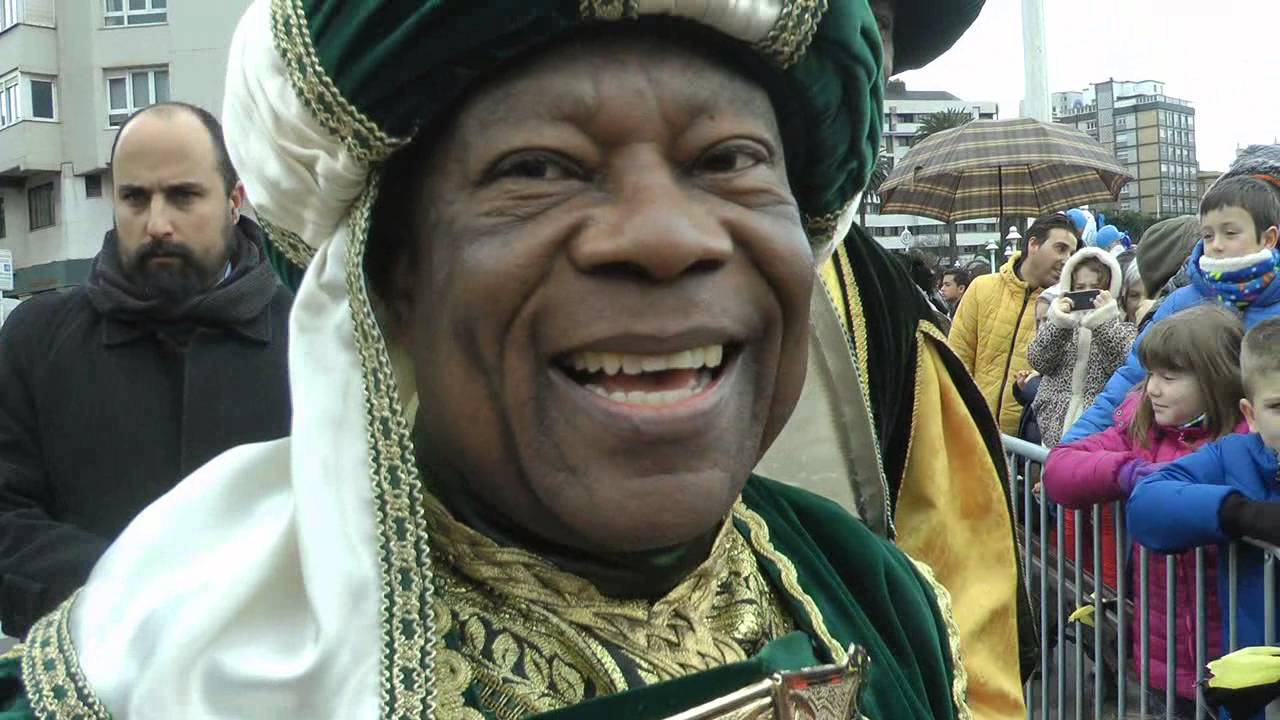 N&ordm; 12 Melchor Gaspar Baltasar REYES MAGOS 2016 GIJON Asturias Espa&ntilde;a