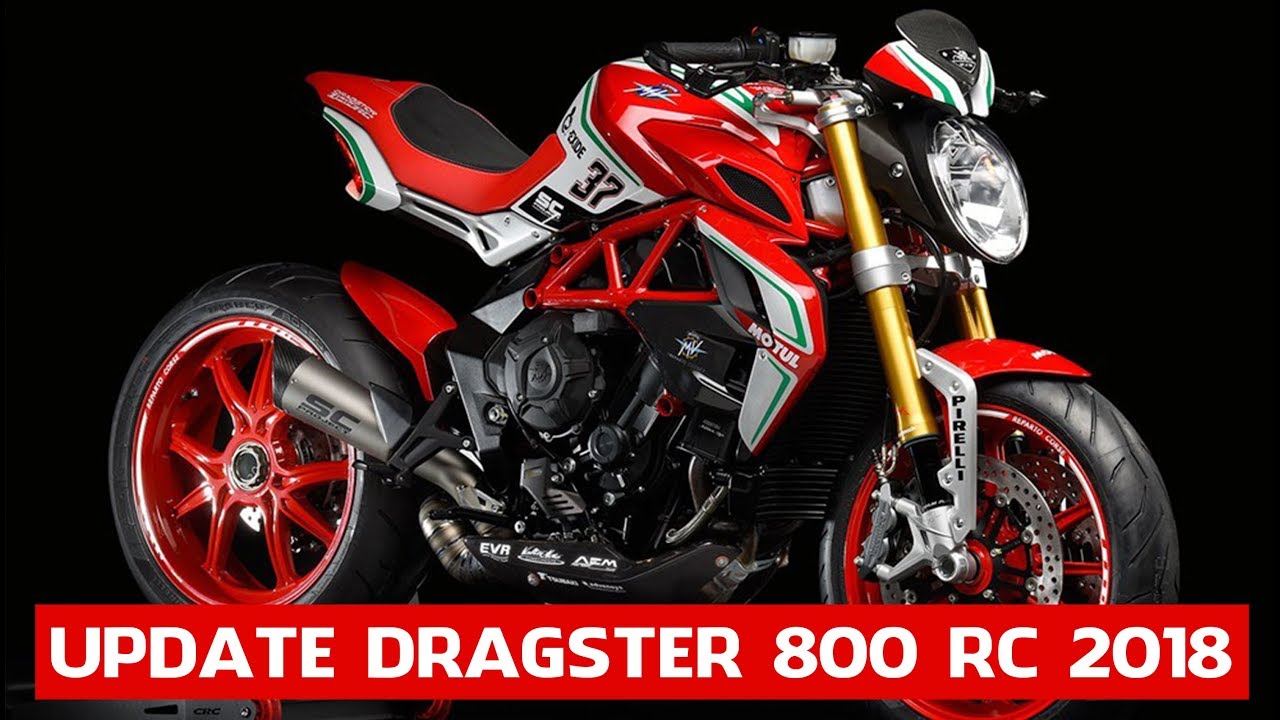2018 MV reveal updated Dragster 800 RC - 2018 MV Agusta Dragster 800 RC Details