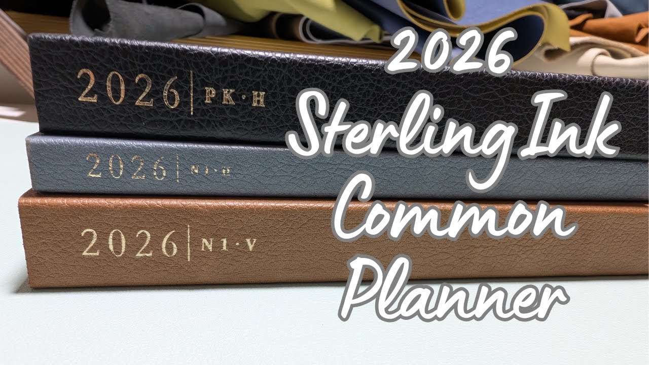 SterlingInk 2026 Common Planner haul