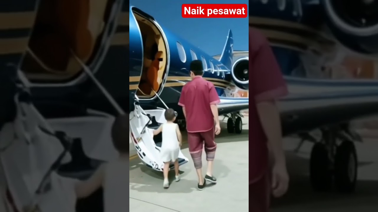 cara naik pesawat. 