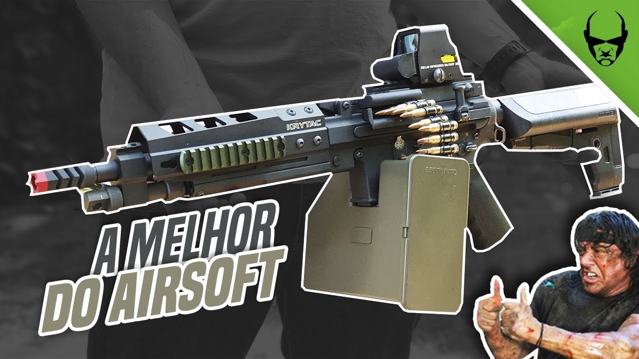 REVIEW | THE BEST AIRSOFT LMG | APPROVED BY RAMBO 😃😃