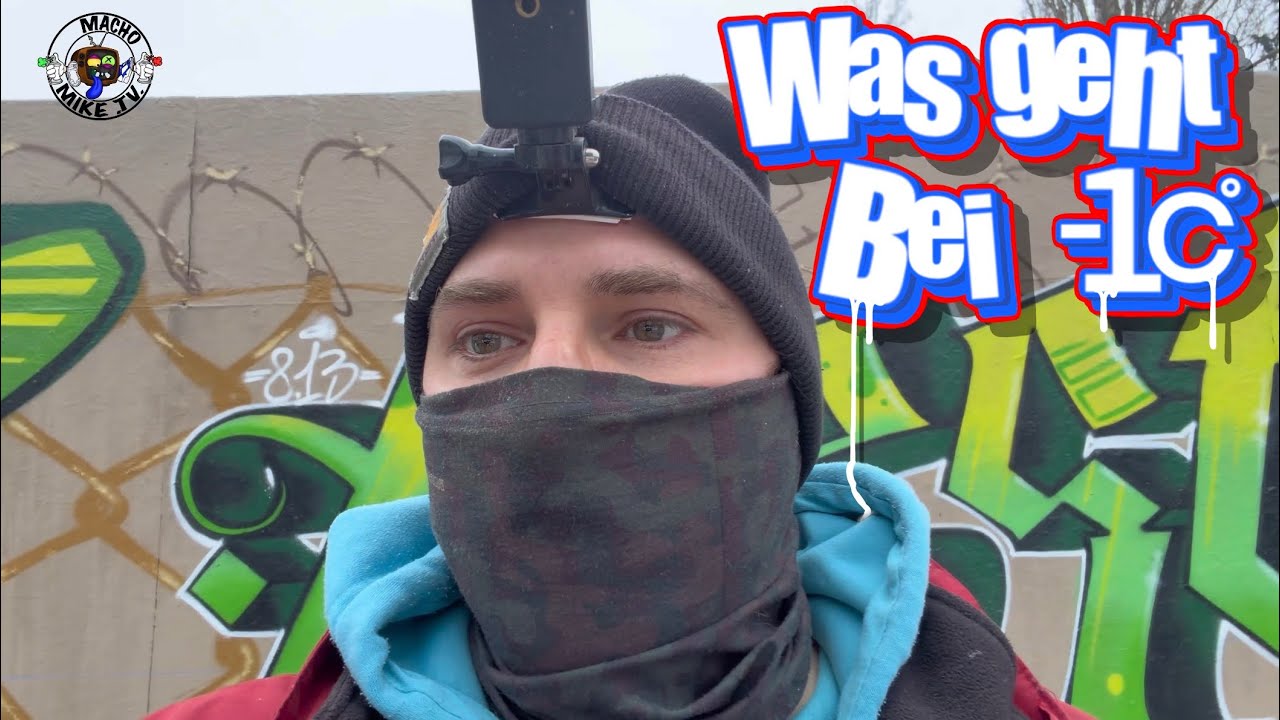 -1 Grad kann das was werden mit Smile und Pest | Graffiti Vlog 