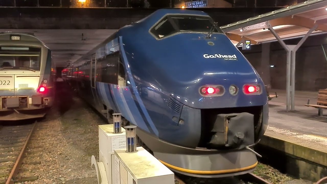 A few clips from Stavanger station (February 2023) | Norway