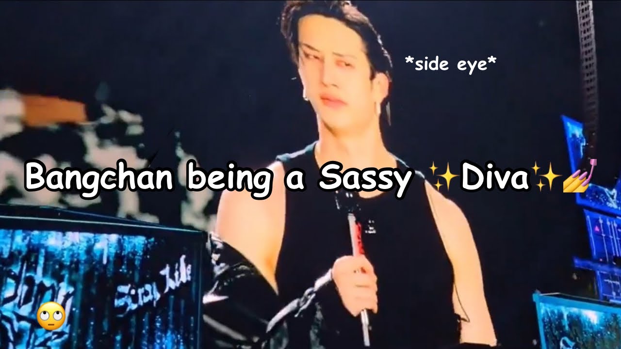 Bang Chan Being Sassy for 6 Minutes Straight 😌💅| Stray Kids Funny Moments #scoupsxhannie#bangchanbg