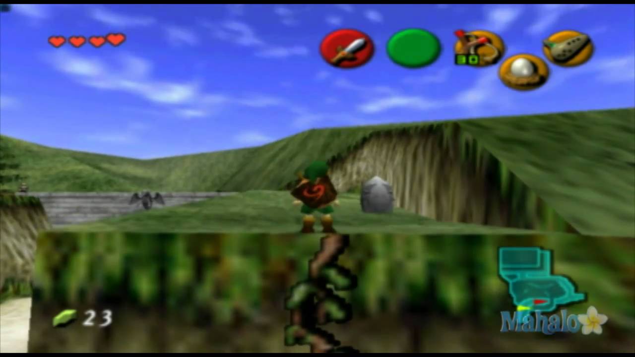 Legend of Zelda: Ocarina of Time Walkthrough - Hyrule Castle